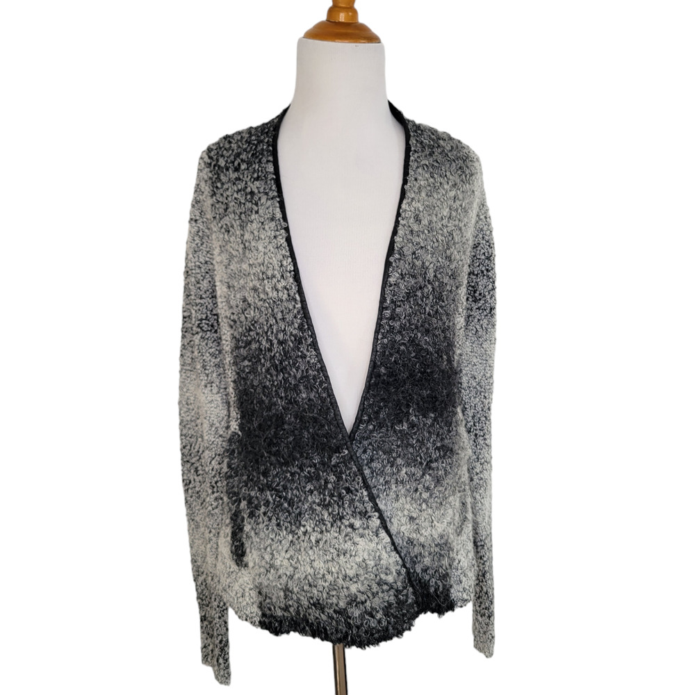 Anthropologie Angel of the North Ombre Cardigan Sweater Alpaca Women Small